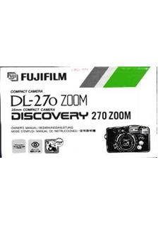 Fujifilm DL 270 manual. Camera Instructions.